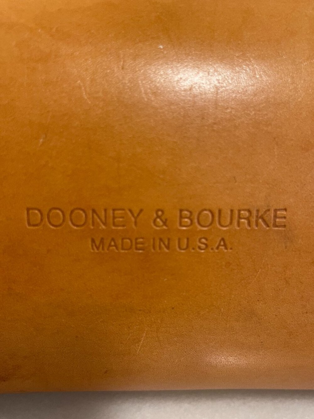 Dooney & Bourke Vintage CABRIOLET Dome Satchel/Crossbody Tan Canvas & Leather - Picture 5 of 16